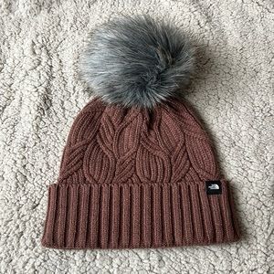 The North Face Wmns Oh Mega Fur Pom Beanie